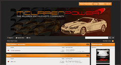 Desktop Screenshot of mclaren-power.com